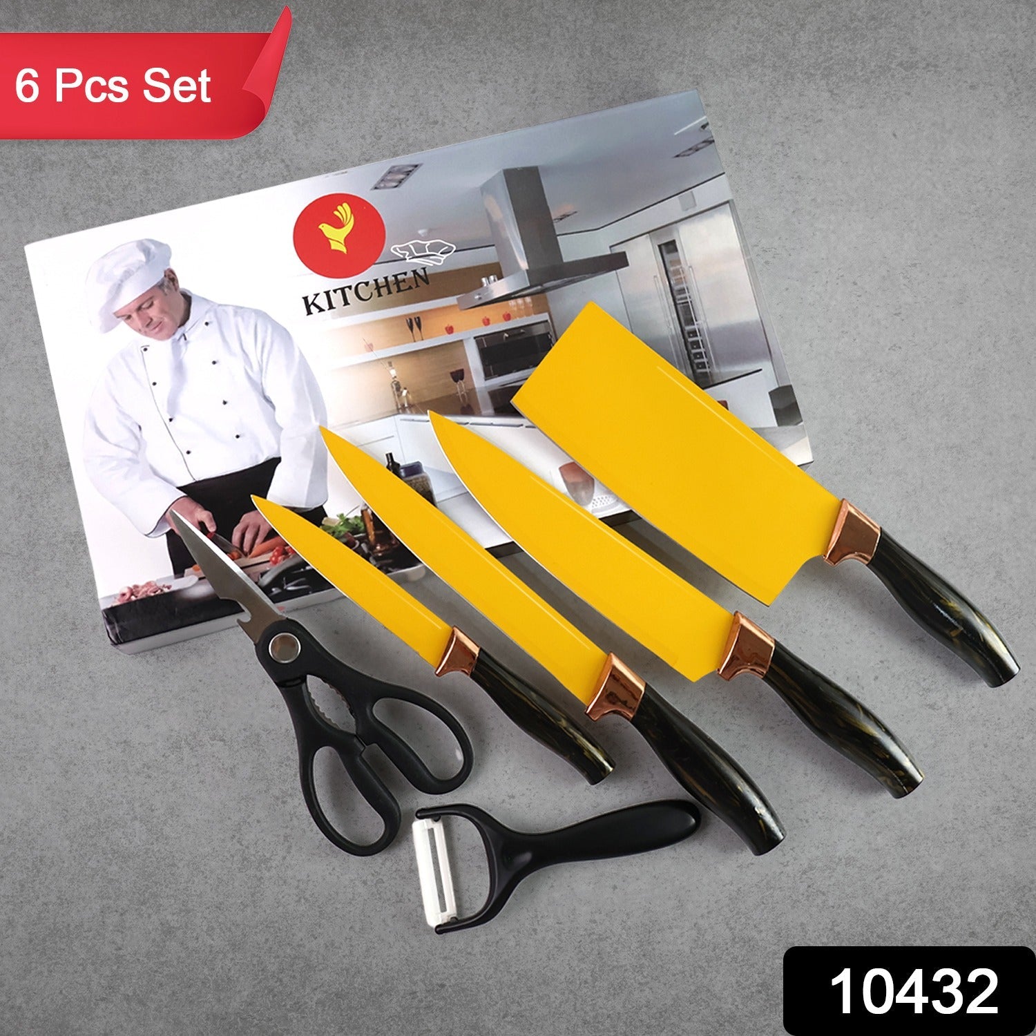 6-Piece Knife Set for Kitchen 6-Piece Knife Set for Kitchen